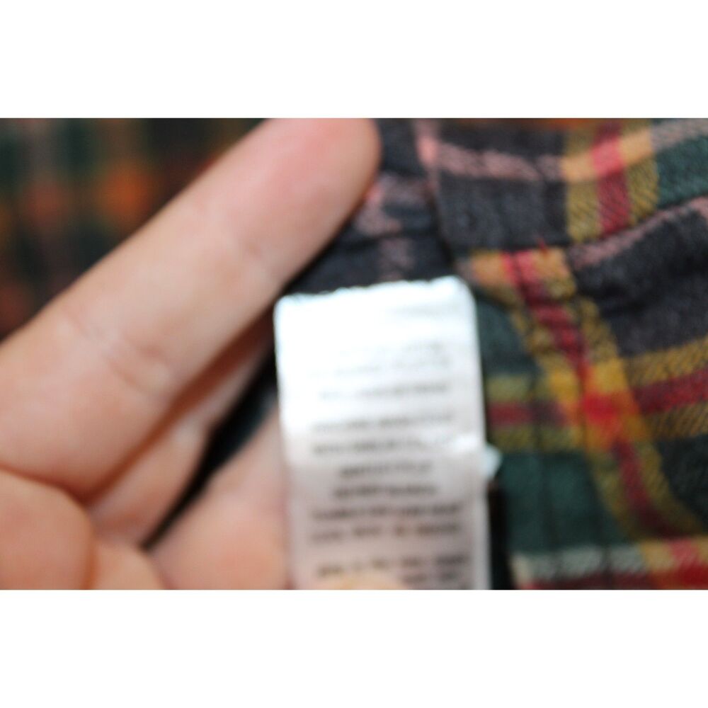 Toad&Co Re-Form Popover flannel shirt dress size xlarge - Picture 4 of 12